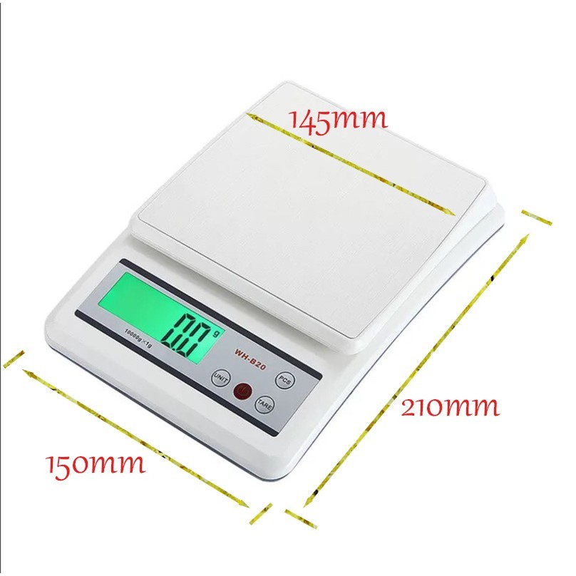 Cân Điện Tử Mini Cân Nhà Bếp Cân Làm Bánh 10kg 3kg Siêu Chính Xác Bảo Hành 1 Năm Shop QUA B20