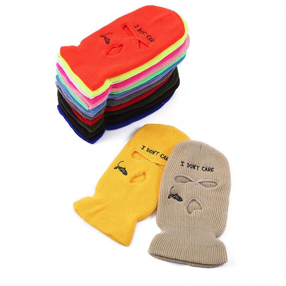Mũ Beanie 3 Lỗ Phong Cách Hip Hop Thời Trang Mùa Đông