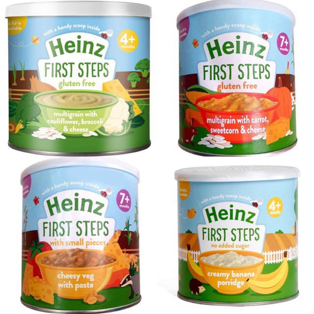 Bột ăn dặm Heinz hàng Nội địa Anh đi Air. tuan1028