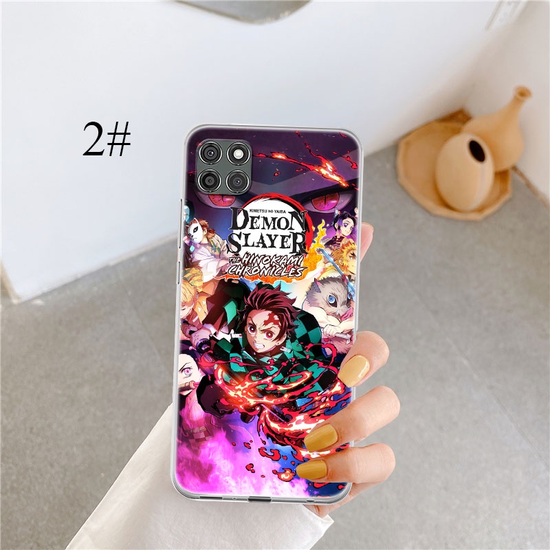 Ốp Điện Thoại Hình Anime Demon Slayer Cho Tecno Pova 2 Spark 5 6 Go 7 7P Pova 2 LD7 KE7 KE5 AIR KD7 Pro BN3