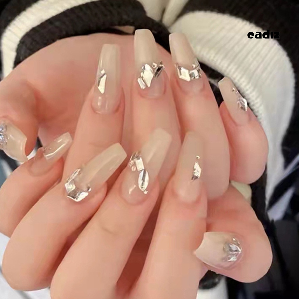 Bộ 100 Hạt Đá Đính Trang Trí Móng Tay Hình Phantom Siêu Nhẹ DIY Dành Cho Nữ