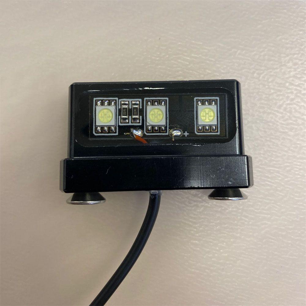FENDER Đèn LED Gắn Biển Số Xe Chống Nước Bằng Nhôm Cho Xe Máy