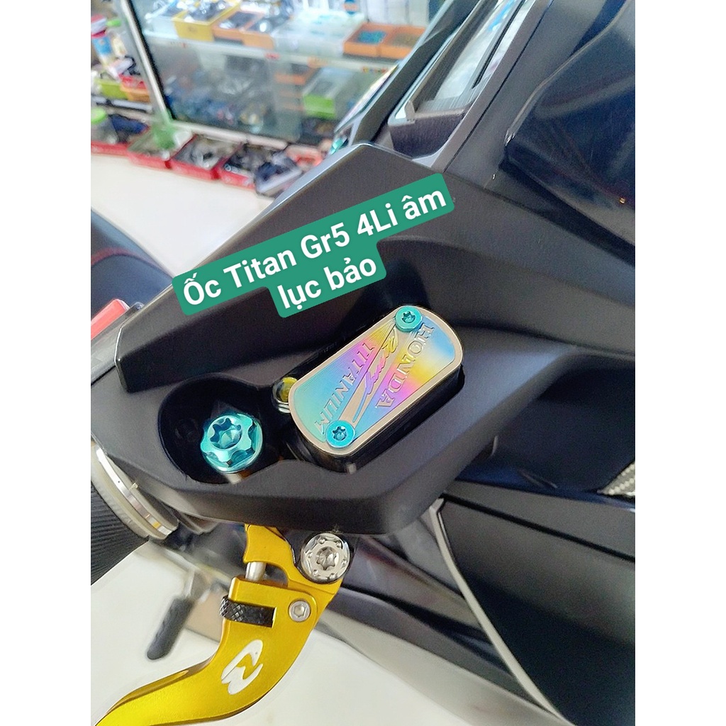 Ốc 4li Âm Titan Gr5 Gắn Nắp Bình Dầu Xe Máy