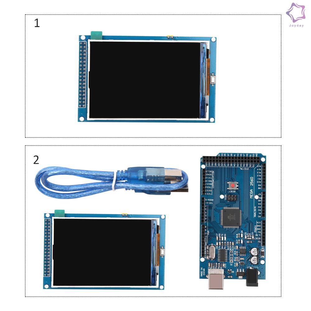 Mô Đun Màn Hình Lcd 3.5 Inch Tft Lcd Kèm Dây Cáp Usb Cho Arduino