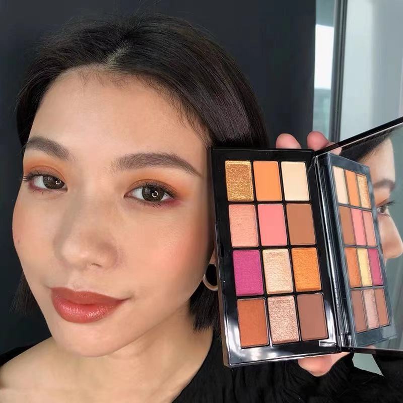 Bảng Phấn Mắt NARS 12 Màu Sắc Chống Thấm Nước Phiên Bản Giới Hạn1.4G X 12