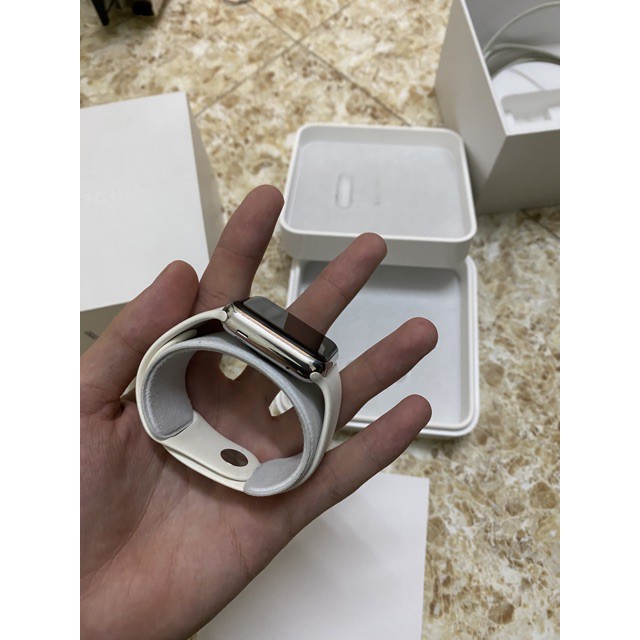 [500K] Đồng Hồ Apple Watch Series 2 Bản Thép 42mm Siêu Đẹp