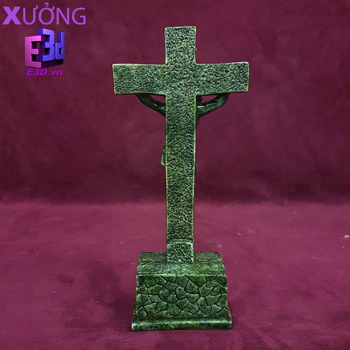 Tượng công giáo - Thánh giá chúa Giesu - Xưởng E3D - CHUA 021