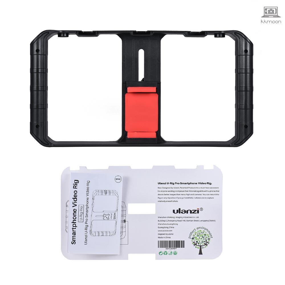 Tay cầm chống rung gắn điện thoại Ulanzi U-Rig Pro 3 quay video tiện lợi | BigBuy360 - bigbuy360.vn