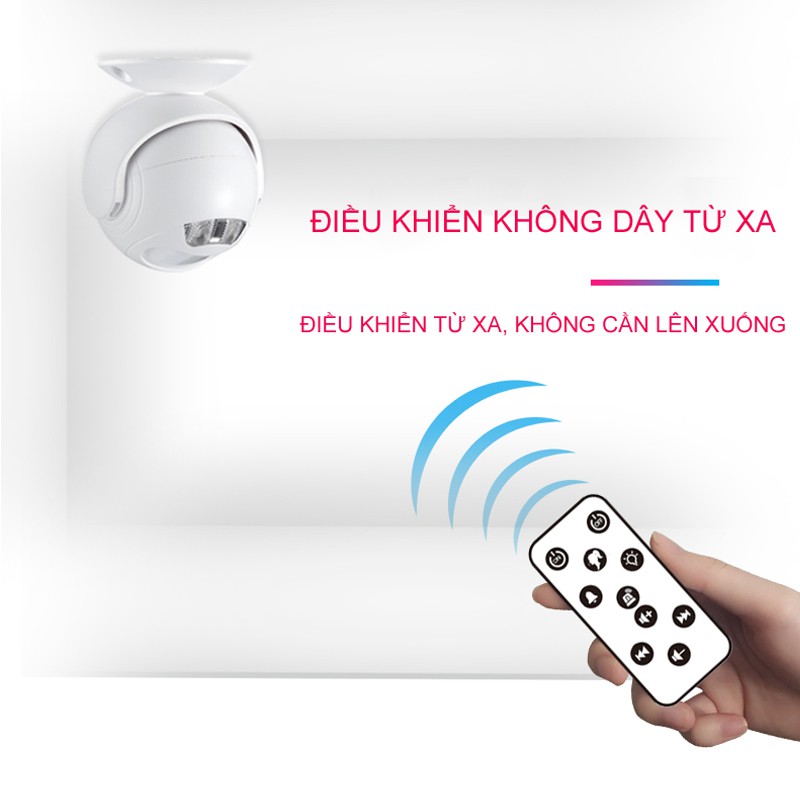 Chuông báo khách cửa hàng, báo động chống trộm CTFAST 01 cảm biến hồng ngoại, có đèn, remote