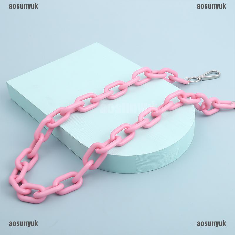 Dây Xích Acrylic Đeo Thắt Lưng Quần Jean Phong Cách Punk Hip hop Thời Trang