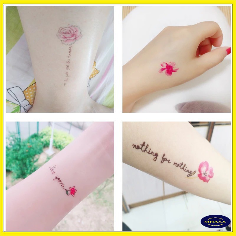 Hình xăm, tatoo - không thấm nước