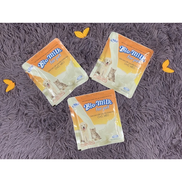 Sữa Cho Pet Thú Cưng Chó Mèo Bio- Milk Gói 100gram