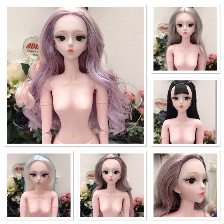 Búp Bê Công Chúa 60cm Cực Xinh Với Hàng Mi Cong Vút ADHshop
