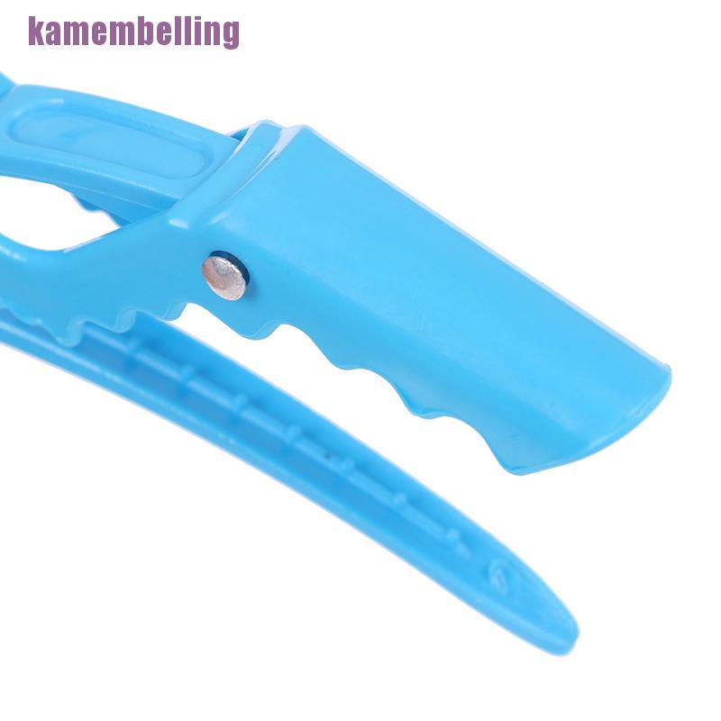 Set 5 Kẹp Tóc Màu Nhám Chuyên Dụng Cho Salon Làm Tóc