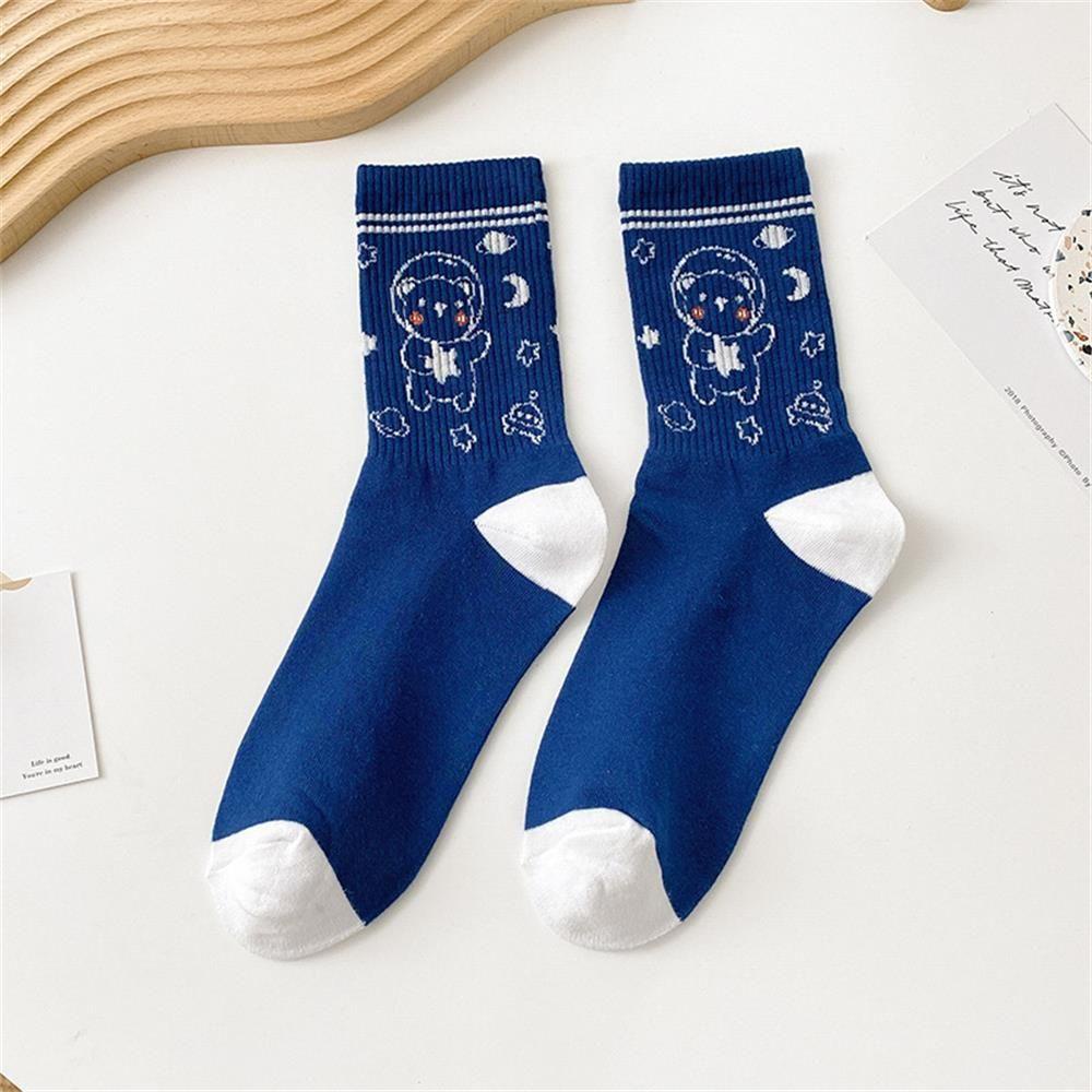 Vớ Cotton Phong Cách Đại Học Cho Nữ