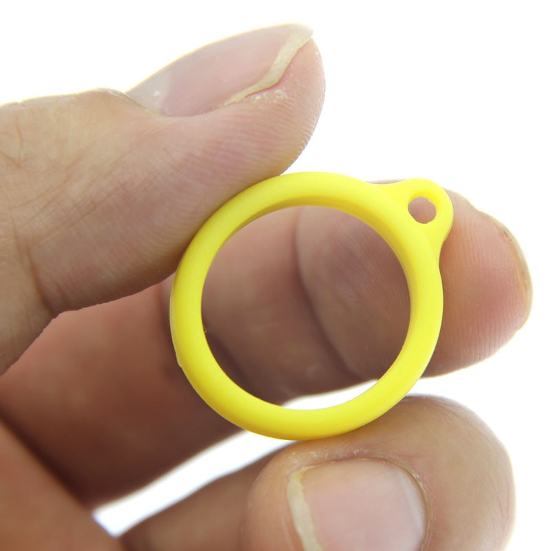 Bộ 3 vòng silicon buộc thiết bị cầm tay cỡ vừa và lớn đường kính Φ 20mm có clip hướng dẫn sử dụng