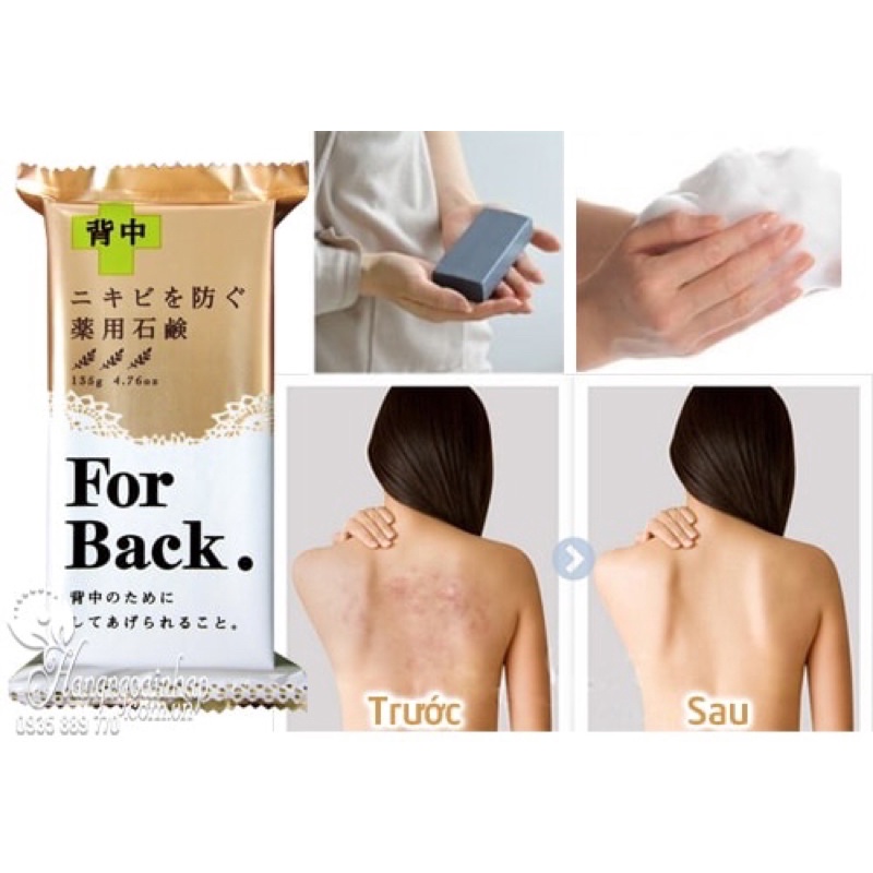 XÀ PHÒNG GIẢM MỤN LƯNG FOR BACK NHẬT BẢN