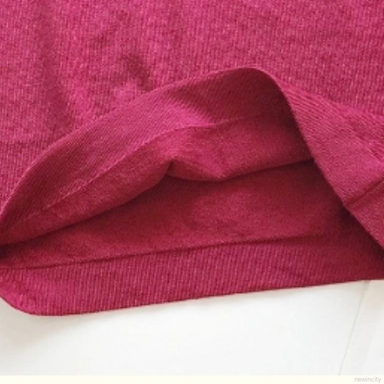 Đầm tay dài cổ bẻ màu trơn phong cách Hàn Quốc đáng yêu cho bé gái