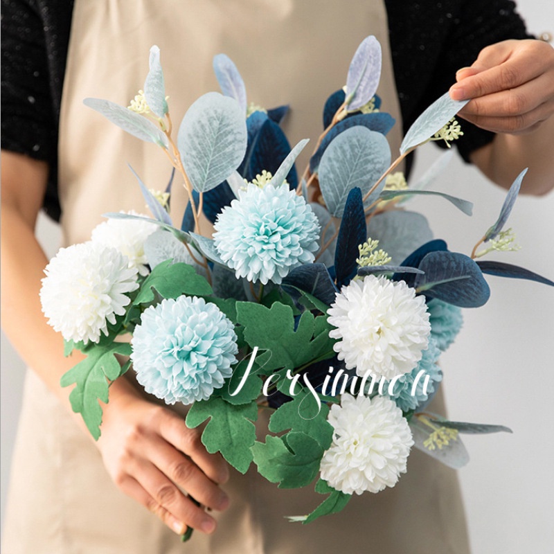 Bình hoa Cẩm Tú Cầu decor phòng khách, nhà cửa