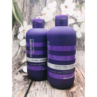 [Elgon_Chính hãng] DẦU GỘI XẢ ELGON KHỬ ÁNH VÀNG CHO TÓC BẠCH KIM 300MLX 2