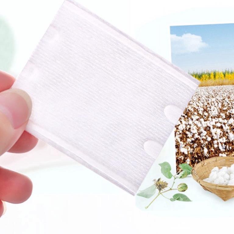 Bông Tẩy Trang Cotton 222 Miếng Hàng Nội Địa Trung  - LADY