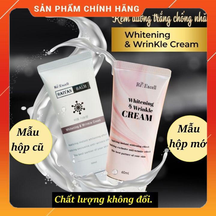 [Chính hãng - Free ship] Kem Dưỡng Trắng và chống nhăn Whitening & WrinKle Cream nâng tông trắng hồng