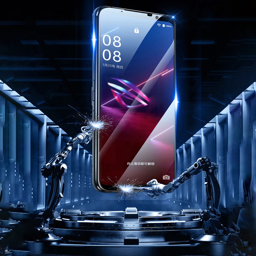 Set 5 Kính Cường Lực Bảo Vệ Màn Hình Điện Thoại ROG Phone 6 5G 6.78 "ROG6