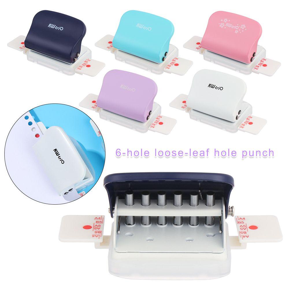 UUMIR Dụng Cụ Đục Lỗ Lá Cây 6 / 26 / 30 Lỗ Tiện Dụng