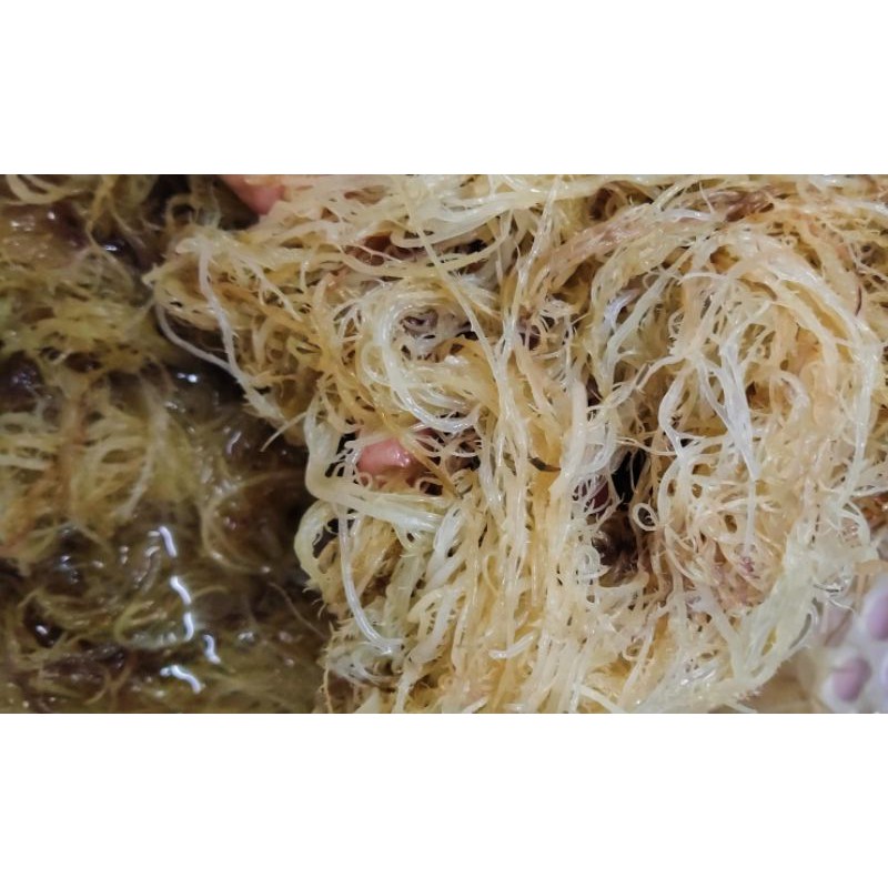 Rong khô vàng làm gỏi,nước mát,xuxoa