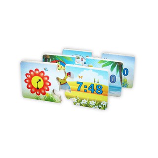 Đồ chơi gỗ Winwintoys 60392 - Bé vui học giờ