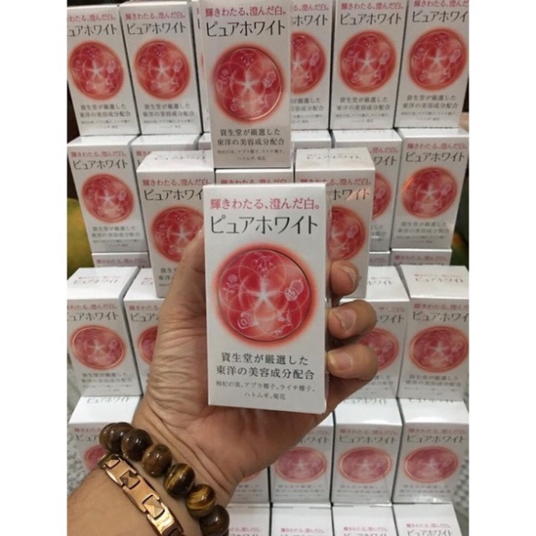 Pure White Shiseido Dạng Viên 240 Viên Uống Trắng Da Mờ Nám Nhật Bản
