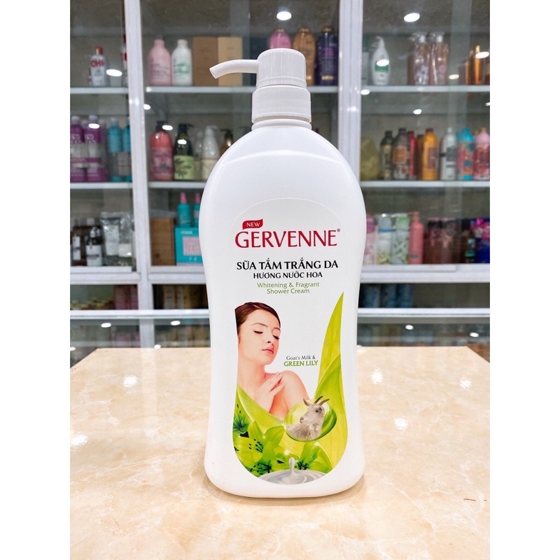 Sữa Tắm Gervenne Hương Nước Hoa Dưỡng Da Sáng Mịn Chính Hãng Công Ty