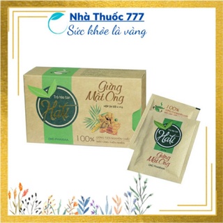 Trà gừng mật ong hati dhg 24 gói