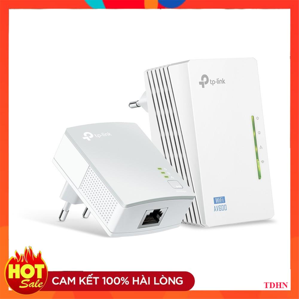 TP-Link Bộ mở rộng Internet qua đường dây điện Wi-Fi Chuẩn N 300Mbps AV600-TL-WPA4220KIT- Hãng phân phối chính thức