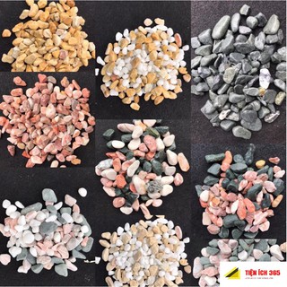 500gr sỏi trang trí sỏi trắng - sỏi đá trang trí .