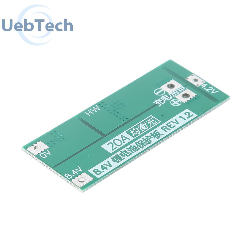 Bảng Mạch Bảo Vệ Pin Lithium 2s 20a Bms 7.4v 8.4v 18650