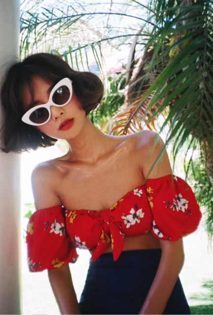 Bikini bẹt vai tiểu thư (kèm hình thật) | BigBuy360 - bigbuy360.vn