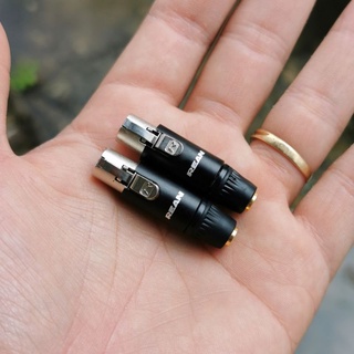 Adapter chuyển đổi từ 3.5mm, 2.5mm cái ra mini xlr 4p cho tai nghe audeze lcd.