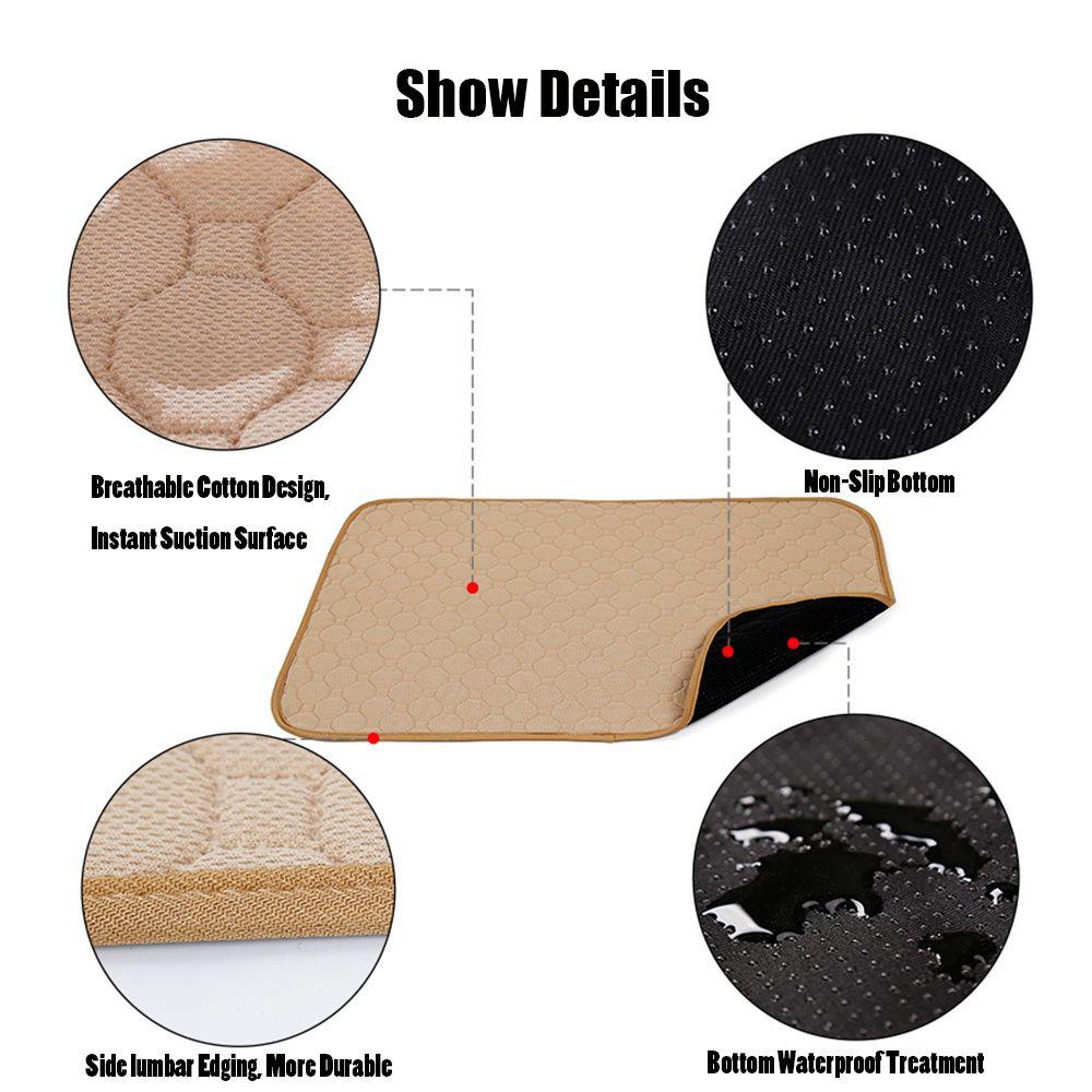 ESPO Thảm Lót Thoáng Khí Thấm Hút Nước Nhanh Chống Trượt Cho Thú Cưng