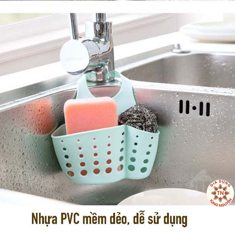 Giỏ Phơi Ráo Treo Vòi Nước Rửa Chén Tiện Dụng [GIỎ TREO BỒN RỬA]