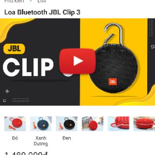 Loa Jbl Clip 3 New no box
