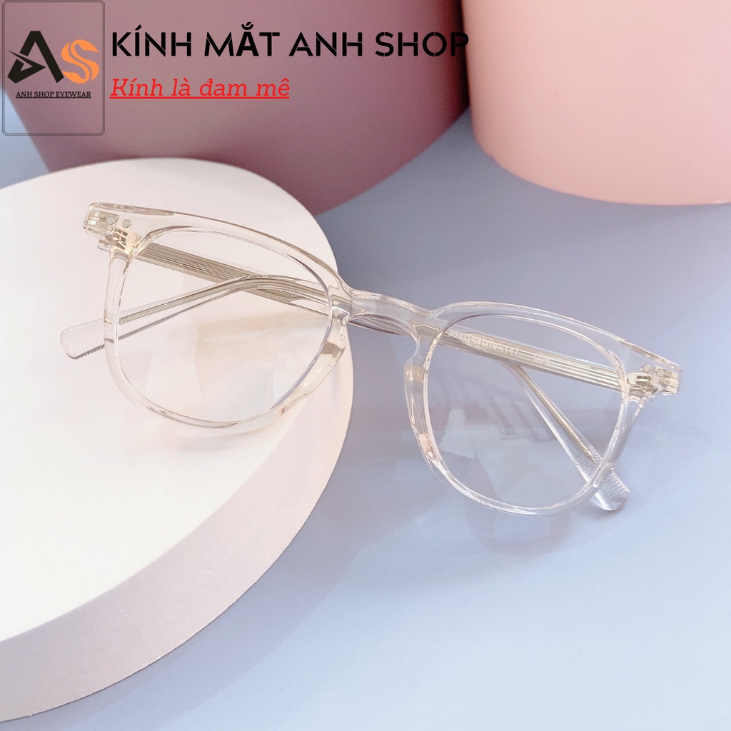 Kính vuông thời trang cao cấp chất liệu nhựa dày dặn cốt kim loại AS3007B