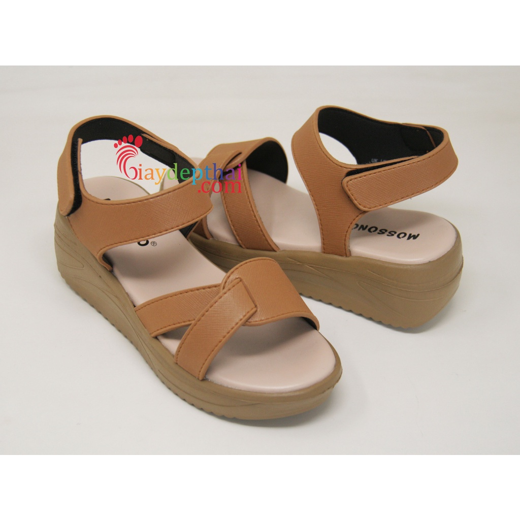 Giày Sandal nữ đế xuồng cao 5 phân Thái Lan Mossono CN3W