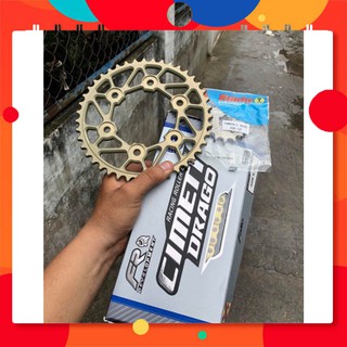Combo nhông sên dĩa 7075 anoid siêu cứng + sên faito