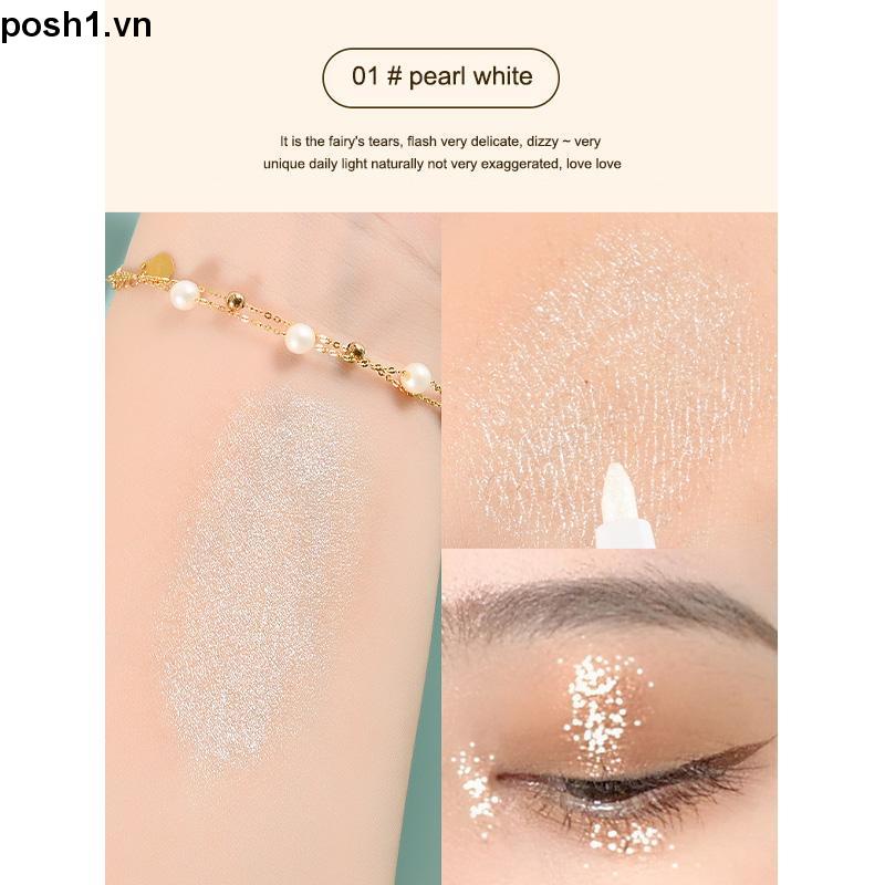 💖Bobeini Bút Kẻ Mắt Màu Sắc Mượt Mà Sáng Bóng Tự Động Lâu Trôi