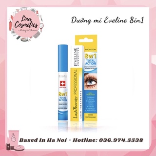 Huyết Thanh Dưỡng Mi Eveline 8 In 1 Total Action Lash Therapy Professional