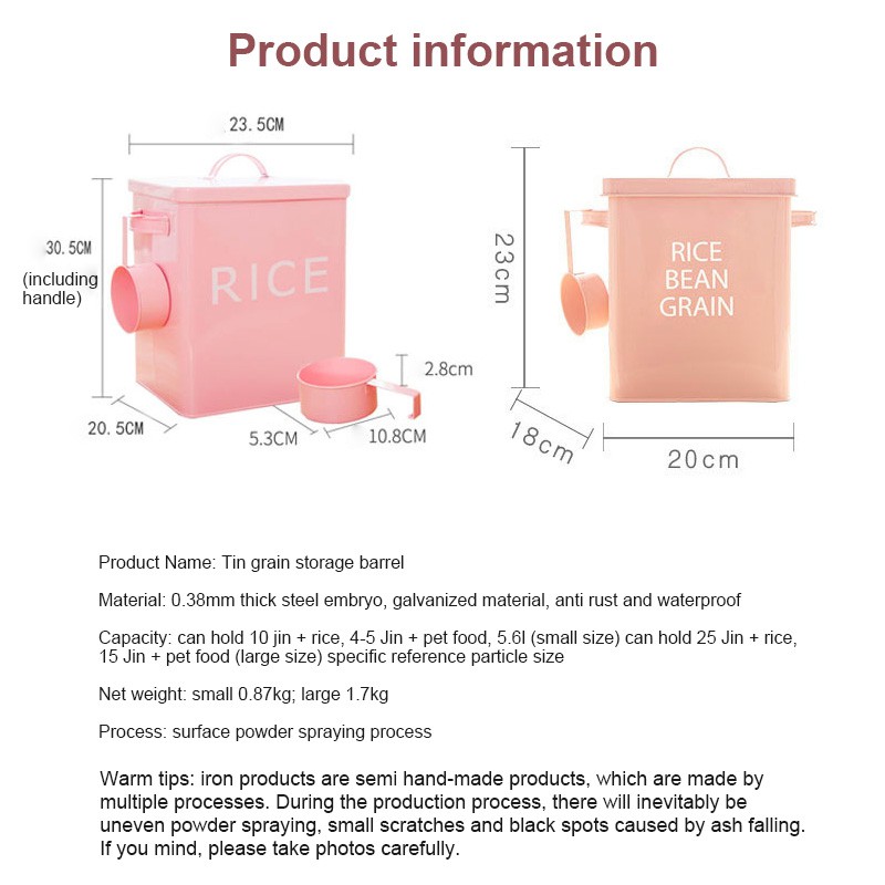 Hộp Thiếc Đa Năng Đựng Các Loại Thực Phẩm (Sk2)