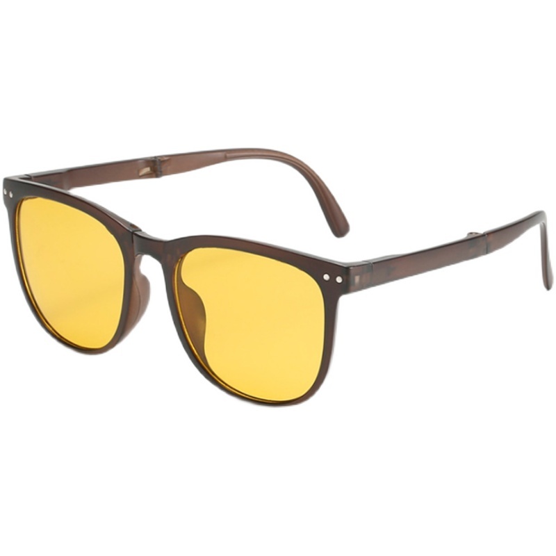 Kính Mát Màu Nâu Phong Cách Hàn Quốc