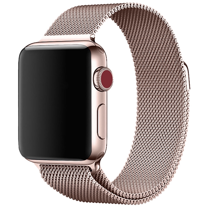 Dây Đeo Inox Milanese Cho Đồng Hồ Thông Minh Apple Watch 38/40/41 42/44/45mm Series S