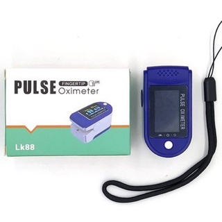 Máy đo nồng độ oxy trong máu spo2 lk88 có đèn led pulse oximeter fingertip